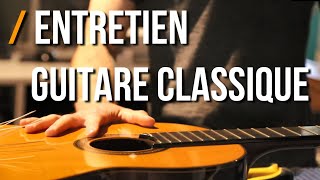 Entretenir une Guitare Classique  Tips amp Tricks  Boullard Musique [upl. by Ahsikar]