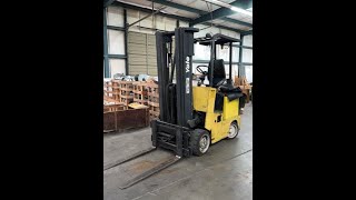 Yale 4000 lb Electric Forklift [upl. by Tuinenga991]