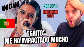 ES COMO ROSALÍA😅  🇵🇹IOLANDA quotGRITOquot PORTUGAL EUROVISION 2024  Toda una Diva❤️  REACCIÓN [upl. by Dann]