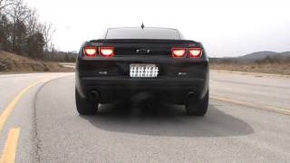 Camaro SS muffler delete exhaust video [upl. by Otir436]