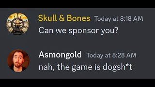 Skull amp Bones Devs Blacklisted Asmon [upl. by Lionello]