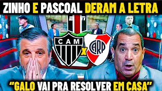 GALO VAI PRA CIMA DO RIVER  GALO CHEGA COM MORAL ATLÉTICO MG X RIVERPLATE NOTICIAS DO GALO HOJE [upl. by Airbmac118]