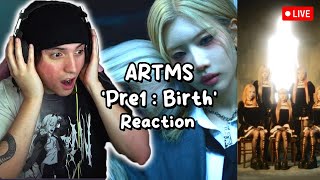 ARTMS ‘Pre1  Birth Official MV Live Reaction [upl. by Ekralc783]