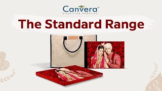 The Standard Range by Canvera Indias largest photobook brand [upl. by Aretse]