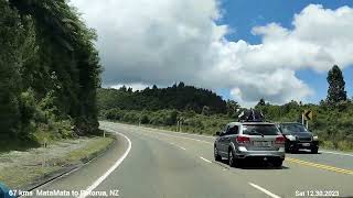 MataMata to Rotorua NZ 🌿 12302023 [upl. by Franza]