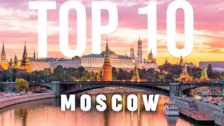 10 BEST Things To Do In Moscow  Moscow Travel Guide [upl. by Annelise546]