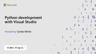 Visual Studio 2019 Launch Python development with Visual Studio [upl. by Anatol]