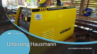 Unboxing Tig Welding Hausmann [upl. by Brecher]