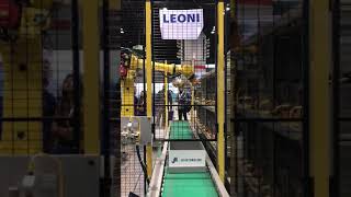 Automate 2019  JR Automation  FANUC  RFSS Robotic Sortation System  R2000iC165F  Part 1 [upl. by Anek]