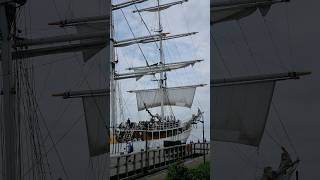 🛥️ Old Sailingboat Hoorn Netherlands🇳🇱 travelwithhugof sailingboat hoorn netherlands [upl. by Naples]