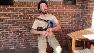 Scottish smallpipes in D [upl. by Lyrehs]