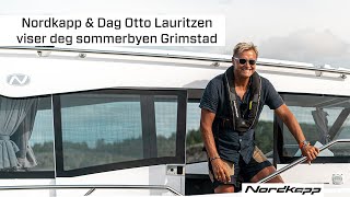 Opplev den fantastiske sommer og båtbyen Grimstad  med Dag Otto Laurtizen som guide [upl. by Shandra]