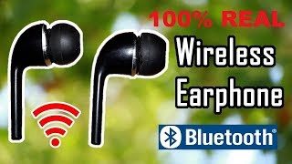 How to Make Wireless Earphone at Home Easily Build Bluetooth Headphone Real Online Buying Sites2020 [upl. by Ardehs]