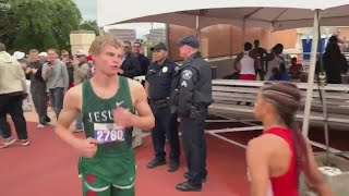 Strake Jesuits Matthew Boling appears at state track meet in Austin [upl. by Martinez]