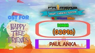 Diana  Paul Anka  ENG Karaoke  Primera Reload Smart Karaoke System [upl. by Daye]