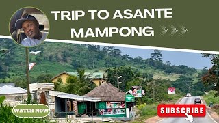 Roadtrip to Asante mampong Ghana  A day in my life vlog [upl. by Nadirehs]