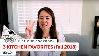 3 KITCHEN FAVORITES Fall 2018  Tea Time with Nami Ep 10 [upl. by Okia]