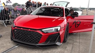 2500HP Audi R8 V10 Twin Turbo A9 Performance  The FASTEST OF EUROPE 380 KMH [upl. by Nylinnej941]