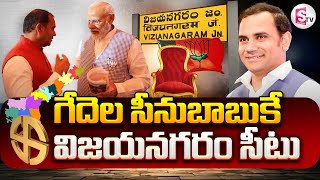 గేదెల సీనుబాబుకే విజయనగరం సీటు Vizianagaram MP Seat For Gedela Srinubabu  PM Modi Master Plan  BJP [upl. by Ynehpets]