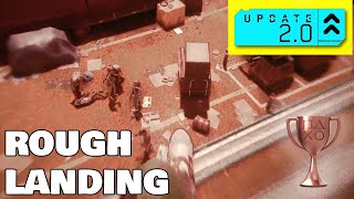 Cyberpunk 2077 Version 20 Rough Landing Trophy Guide Easiest Method [upl. by Yeleak]