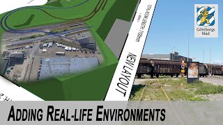 Planning the new Model Railroad  Adding reallife environments [upl. by Ardena251]