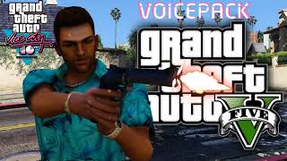 Tommy Vercetti GTA V  HD Voice Pack Preview [upl. by Dekow963]