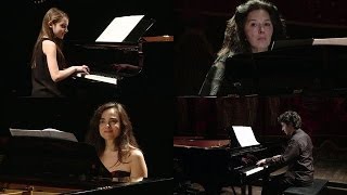 concierto para 4 pianos Eng sub Karin Lechner Natasha Binder Lyl Tiempo Sergio Tiempo [upl. by Elylrac]