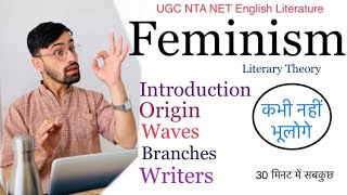 Feminism  Introduction Origin Waves Branches and Writers  Everything in 30 minutes—Hindi [upl. by Kerin284]