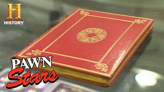 Pawn Stars Ricks Spends Big Money on a 1547 Dance of Death Book Season 13  History [upl. by Novanod]