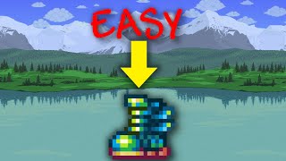 TERRARIA How To Get Terraspark Boots Easy [upl. by Enairda]