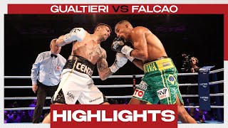 HIGHLIGHTS  Vincenzo Gualtieri vs Esquiva Falcao IBF World [upl. by Yvel]