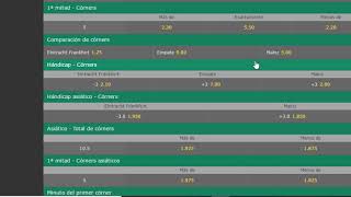 APOSTAR LA OPCION DE TARJETAS Y CORNERS EN BET365CALIENTE [upl. by Borries]