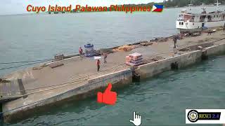 Docking of MV Milagrosa shipping lines at Cuyo Island PalawanRexci 24 Palawan adventure 2022 [upl. by Astrid636]