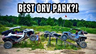 HOLLY OAKS ORV PARK RIP  Polaris Rzrs and Yamaha Rmax  Yamaha demo day [upl. by Zerep]