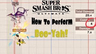 Smash Ultimate How to Perform Inklings quotBooYahquot Combo [upl. by Thacher]