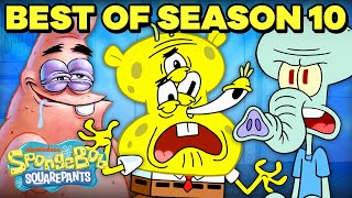 BEST of SpongeBob Season 10 Part 1 🥇  50 Minute Compilation  SpongeBob SquarePants [upl. by Casady]