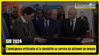 SIB 2024  L’intelligence artificielle et la durabilité au service du bâtiment de demain [upl. by Tenrag]