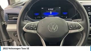 2022 Volkswagen Taos 61773 [upl. by Jobey]