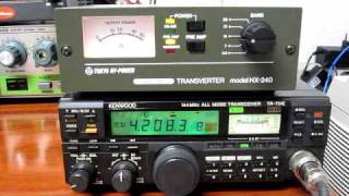 TRANSVERTER HX240  KENWOOD TR751 E [upl. by Danete]