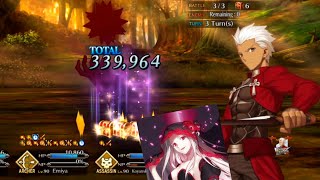 【FGO】Emiya Black Grail 3T Loop Ft Oberon [upl. by Claribel673]