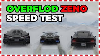 OVERFLOD ZENO Vs Ignus Vs Champion  SNOW Speed Test  GTA 5 Online [upl. by Atlanta]