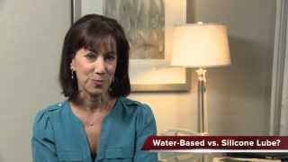 Dr Streicher Sexual Health Q and As WaterBased Lubes vs Silicone Lubes [upl. by Rimidalv926]