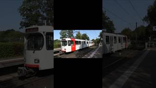 Rheinbahn GT8SU in Oberbilk gt8 gt8su gt8rheinbahn stadtbahn ubahn düwag gelenktriebwagen [upl. by Farwell]