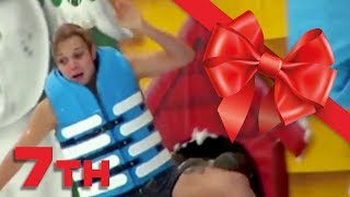 Best Bashes From Grannys House  Advent Calendar Day 7  Winter Wipeout [upl. by Airyt]