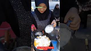 Aneka Apom Balik Pasar Malam Simpang Pulai Perak foodiemy penangfoodie foodie streetfood perak [upl. by Gertie]