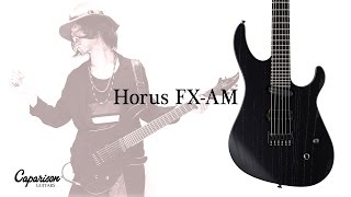 Caparison Guitars  Horus FXAM demo by Jake Cloudchair [upl. by Ailesor]