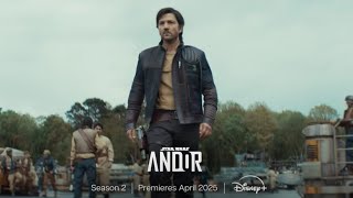 BREAKING ANDOR SEASON 2 FIRST OFFICIAL TRAILER FOOTAGE Star Wars News Star Wars 2025 Star Wars [upl. by Suired742]