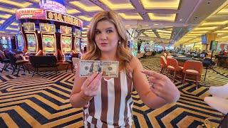 I Tried the Hit amp Run Strategy on Slot Machines in Las Las Vegas [upl. by Idelle]