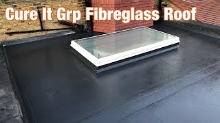 New GRP fibreglass roof  using Cure it [upl. by Gusty]