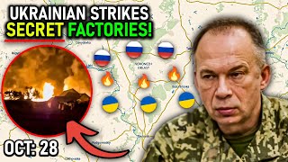 28 Oct Ukrainian Strikes Secret Russian Factories with Drones in Voronezh  Update from Ukraine [upl. by Ecinrahs]